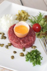 tartare de boeuf
