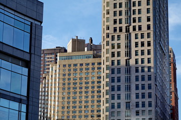 Façades d'immeubles, New York