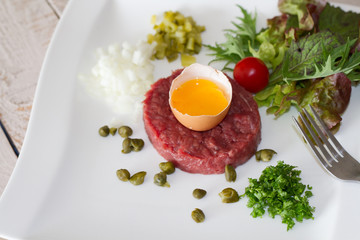 tartare de boeuf