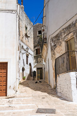 Alleyway. Ceglie Messapica. Puglia. Italy.