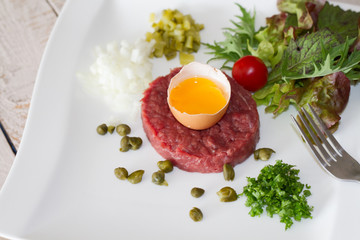 tartare de boeuf