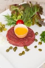 tartare de boeuf