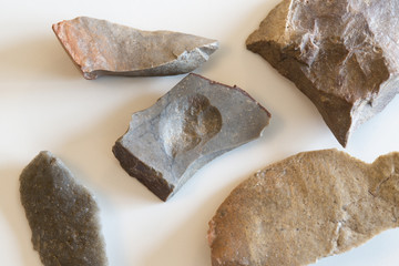 Aboriginal stone cutting tools