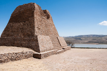 Pirámide Votiva en La Quemada, Zacatecas (México)