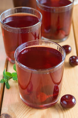 Compote of cherries