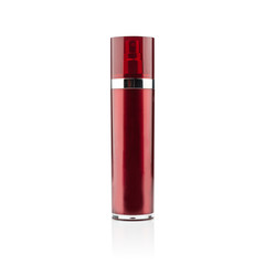 Red cosmetic can