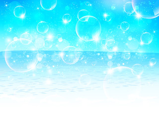 空　背景　風景　海