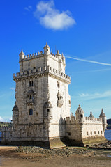 Fototapeta na wymiar Torre de Belem, Portugal