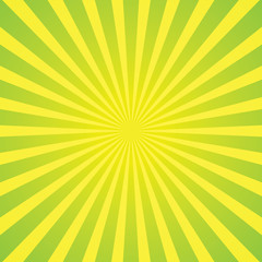 light green rays background