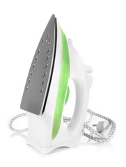 Steam iron isolated on white
