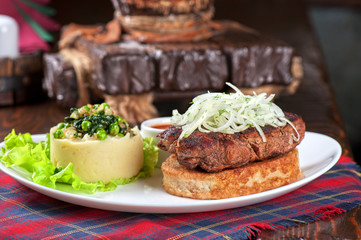 Gourmet steak meat