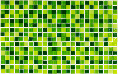 green tiles texture for background