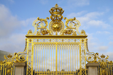 フランス　ベルサイユ宮殿の門