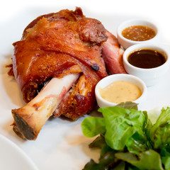 roasted pork knuckle