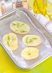 potato with rosemary and garlic