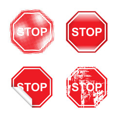Decorative Stop Signs