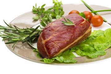 Smoked beef