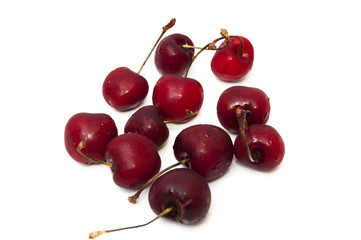 red cherries