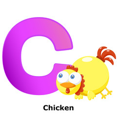 animal alphabet C