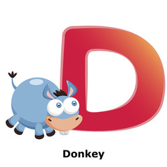 animal alphabet D