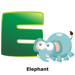 animal alphabet E