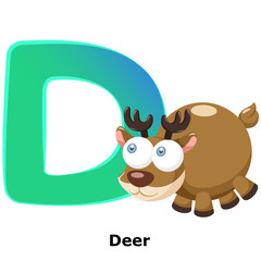 animal alphabet D