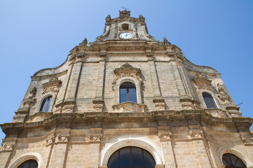 Church of Spirito Santo. Francavilla Fontana. Puglia. Italy.
