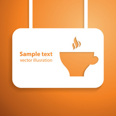 Warming applique background. Vector illustration.