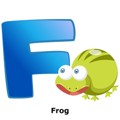 animal alphabet F