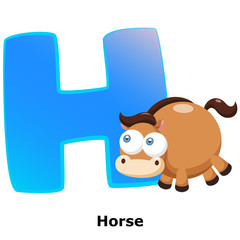 animal alphabet H