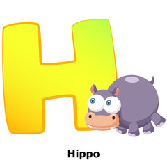 animal alphabet H