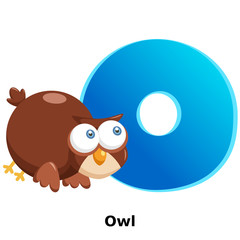 animal alphabet O