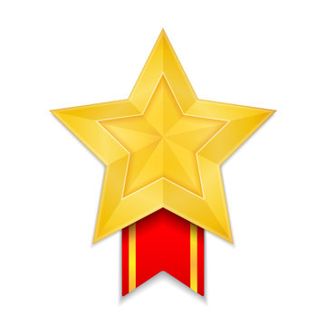 Star shaped award