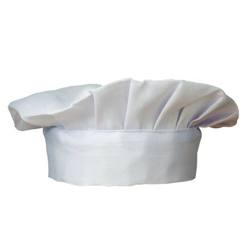 Cook hat isolated on white background