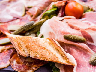 Fresh Sliced raw beef meat
