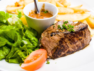 juicy steak beef meat