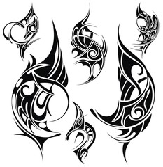 Tattoo design elements