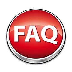 Red faq button icon.