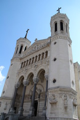 Fototapeta na wymiar Lyon, basilique de fourviere