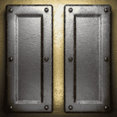 golden and silver background