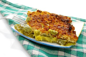 Gratin de courgettes.