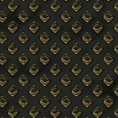 dark diamonds metal texture background