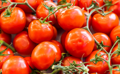 red tomato in market