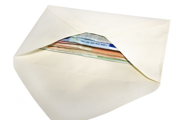 Geld im Umschlag