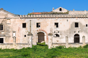 Casino del Duca. Mottola. Puglia. Italy.