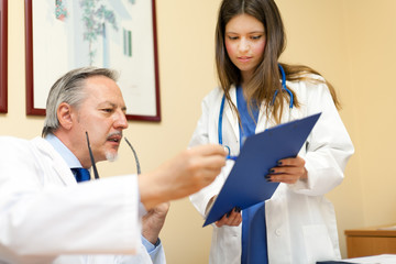 Doctors in studio