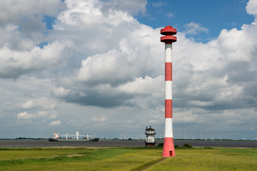 Historischer Leuchtturm Balje