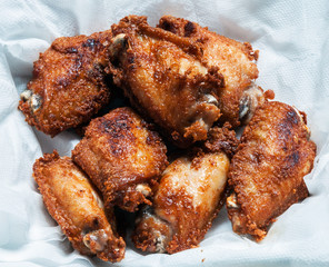 Crispy fired chicken