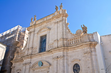 Cathedral of St. Nicola. Castellaneta. Puglia. Italy.
