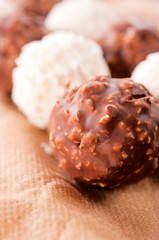 Hazelnut praline